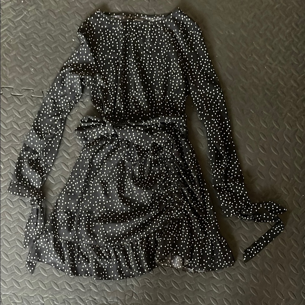 Black Polka Dot Dress